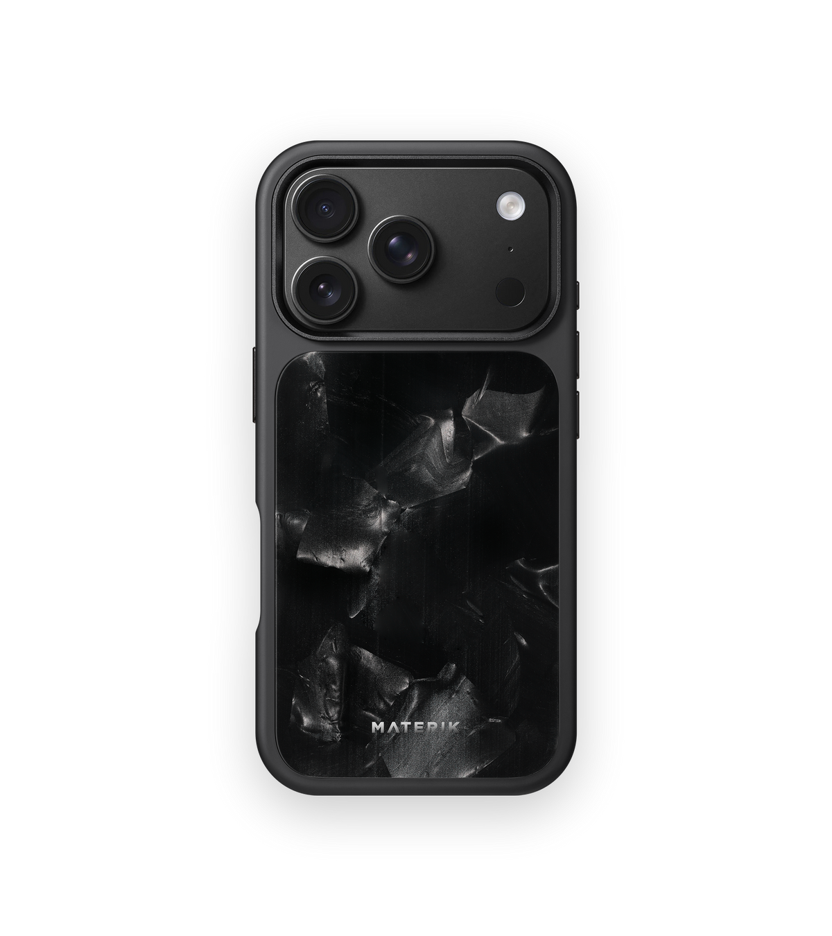 Materik PureCase Black Reef for iPhone 18 Pro, back view