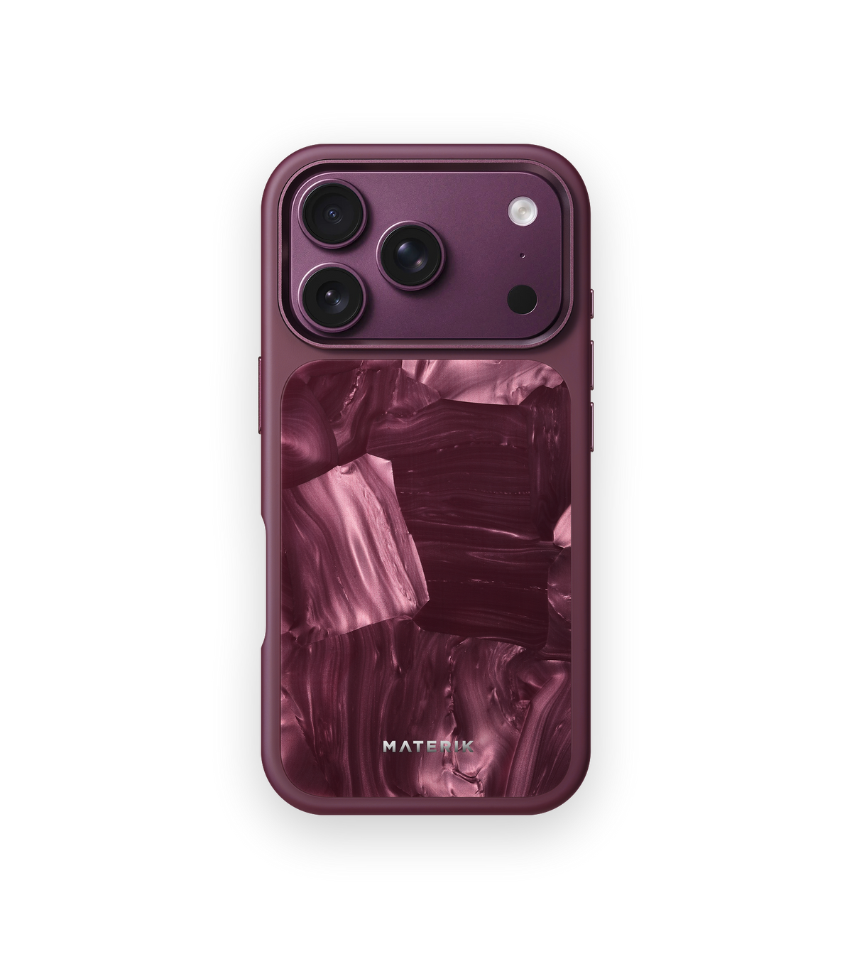 Materik PureCase Ruby Reef for iPhone 18 Pro, back view