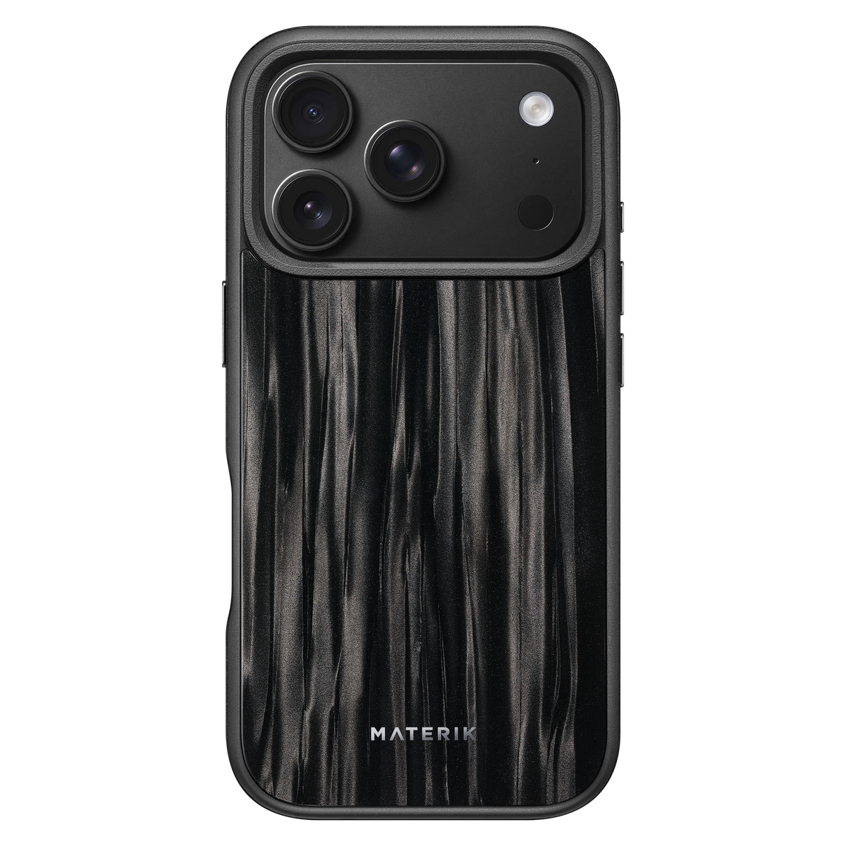 Materik PureCase Classic in Black Ocean on iPhone 18 Pro in Black
