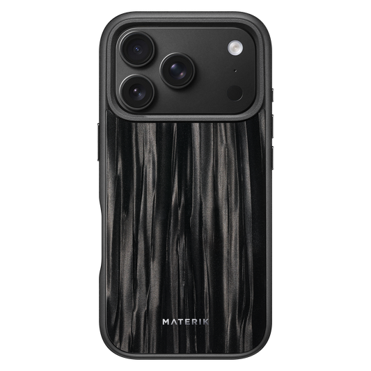 Materik PureCase Classic in Black Ocean on iPhone 18 Pro in Black