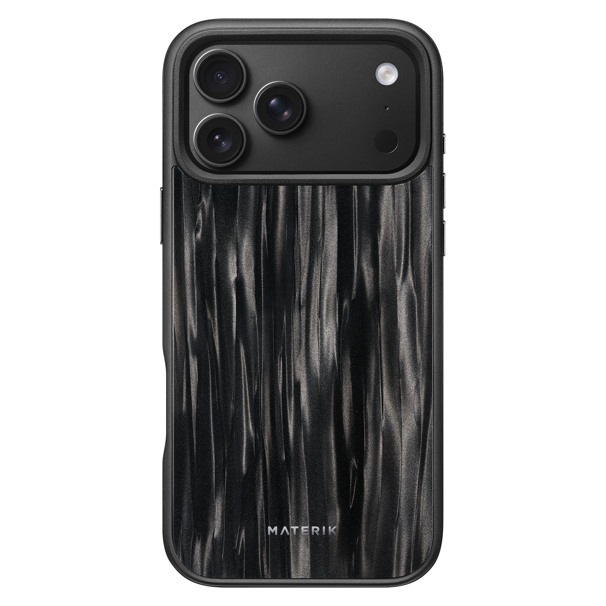 Materik PureCase Classic in Black Ocean on iPhone 18 Pro Max in Black